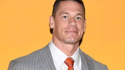 El luchador estadounidense John Cena.