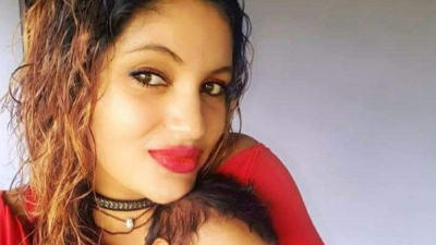 La joven Urania Galindo fue asesinada en la sala de su vivienda en la aldea Pisijire, Dulce Nombre del Culmí.