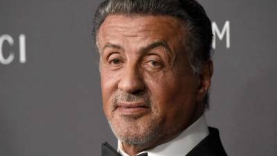 El actor estadounidense Sylvester Stallone. Foto archivo.