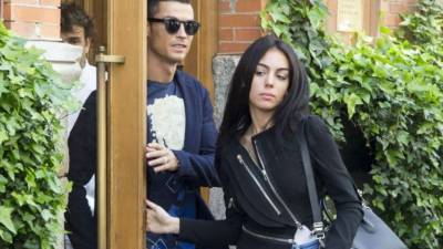 Cristiano Ronaldo y Georgina Rodríguez. Foto archivo Showbiz
