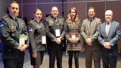 Comitiva. La comitiva ya está en Quito, Ecuador.