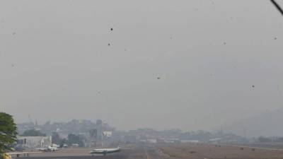 Las autoridades informaron que además habrá 'humo y bruma' en la mayor parte del territorio nacional.