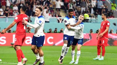 Los ingleses se dieron un festín en su estreno en el Mundial de Qatar 2022.