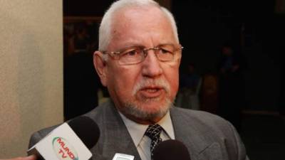 El expresidente interino de Honduras, Roberto Micheletti.