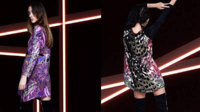 La colección utiliza una silueta femenina sugerente y la mezcla con una estética deportiva. Fotos Instagram