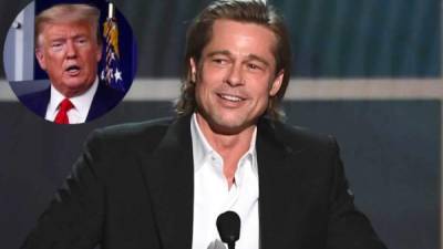 Brad Pitt reaccionó a las sugerencias de Trump de inyectarse desinfectante para combatir el coronavirus.