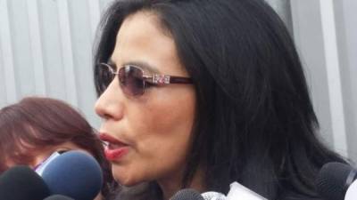 La exinspectora General Adjunta de Juzgados y Tribunales del Poder Judicial en Honduras, la abogada Marlene Suyapa Pérez Valle.