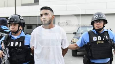 Alias Satanás fue capturado en Corinto, frontera con Guatemala, y posteriormente llevado a las instalaciones de la DPI en San Pedro Sula.