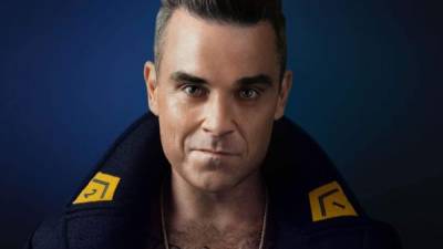 El cantante Robbie Williams. Foto redes.