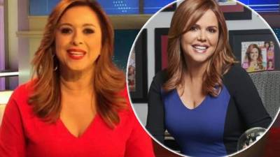 La periodista hondureña, Neida Sandoval y la puertorriqueña, María Celeste Arrarás.