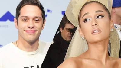 Davidson hizo un chistes relacionados con su novia Ariana Grande y el brutal ataque que se produjo tras uno de sus conciertos en Reino Unido.