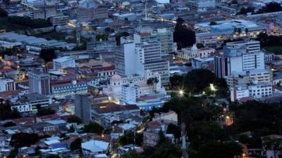 Vista panorámica de Tegucigalpa, una de las ciudades más afectadas por el Cambio Climático en Honduras.
