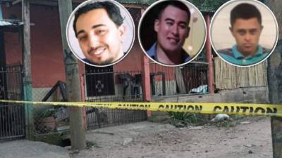 El homicidio múltiple ocurrió en el corredor de esta casa en la aldea Buenos Aires de Taulabé.