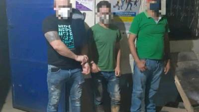 Los hondureños detenidos son Carlos Alberto Rcodríguez Pérez, de 37 años, Israel Gonzáles, de 51 y Carlos Enrique Alvarado López, de 23.