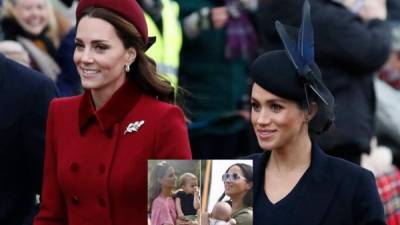 Las duquesas de Cambridge y Sussex asistieron al encuentro del King Power Royal Charity Polo 2019 acompañadas de sus hijos.