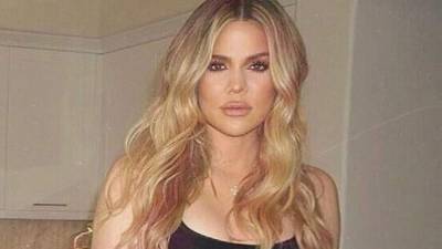 Khloé Kardashian debutó en la maternidad hace tres meses con la pequeña True Thompson. Foto redes.