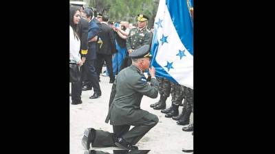 La ceremonia fue en el Campo de Parada Marte.