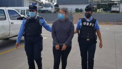 Fue requerida de manera flagrante en la residencial Honduras.