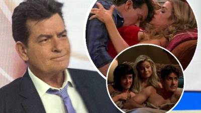 Charlie Sheen en escena de 'Two and a Half Men'.