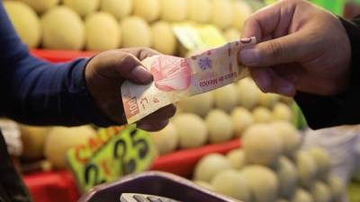 El peso mexicano se ha depreciado 14% frente al dólar en el último año.