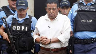 Miguel Ángel Ochoa fue detenido por policías y agentes de la DPI en Choloma cuando estaba almorzando. Foto archivo.