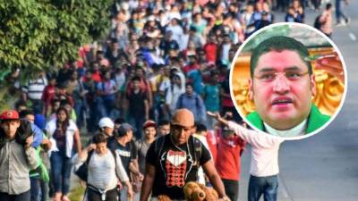 El mensaje en el Viernes Santo exhortaba a pensar en los migrantes.