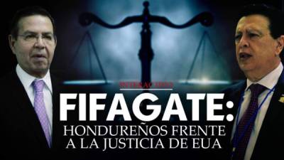 Los hondureños acusados en el caso de corrupción de la Fifa.