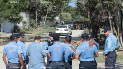 El taxi quedó cerca de donde está la sede del Club Deportivo Real España.