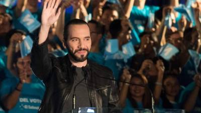 Nayib Bukele es el presidente electo de El Salvador.