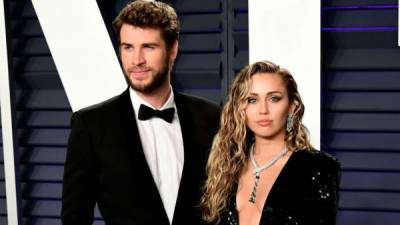 Liam Hemsworth y Miley Cyrus se habían casado en diciembre de 2018.