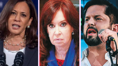 La vicepresidenta de Estados Unidos, Kamala Harris; la de Argentina, Cristina Fernández, y el presidente electo de Chile, Gabriel Boric, vendrán al país para investidura de Xiomara Castro.