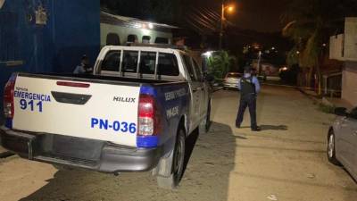 La balacera suscitada anoche dejó dos personas heridas.