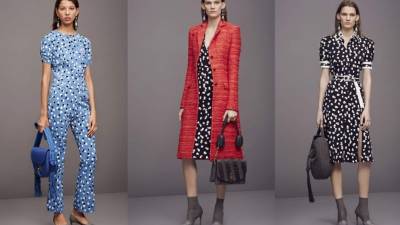 Estas son cuatro propuestas de la colección de otoño del diseñador Altuzarra.