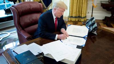 El presidente de los Estados Unidos, Donald Trump. Foto: AFP