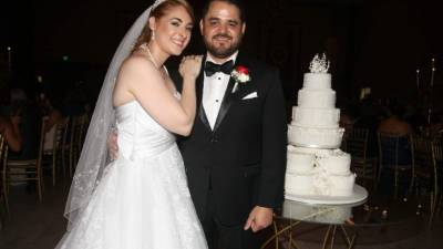 Sheena Gough y Elmer Herrera.