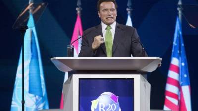 El actor estadounidense de origen austriaco Arnold Schwarzenegger. EFE