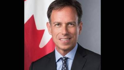 Michael Gort, embajador de Canadá.