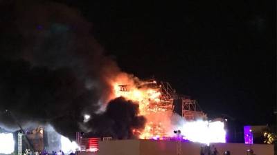 Protección Civil ha informado de que se han evacuado a 22.143 personas y que no ha habido ningún herido.// Foto vía @rtve