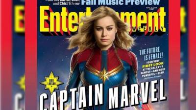 Este miércoles se dieron a conocer las primeras fotos oficiales de Brie Larson como Carol Danvers, la superheroína 'Captain Marvel' (Capitana Marvel).
