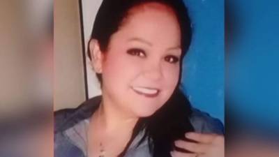 María Estela Izaguirre, de 35 años. Foto en vida.