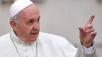 El papa francisco declaró después de la oración del Ángelus.