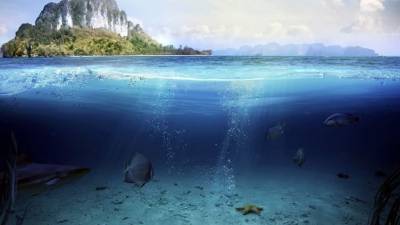 Cerca de dos tercios de la superficie del planeta están cubiertas de agua.