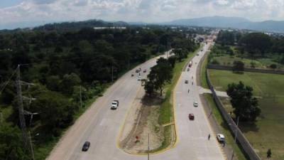 El desarrollo vial de la ciudad trae como efecto la inversión privada. Una vista del segundo anillo, donde se construirán varias gasolineras. Fotos: Melvin Cubas y Franklyn Muñoz.