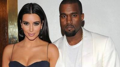 Kim Kardashian y su esposo, el rapero Kanye West.// Foto archivo.