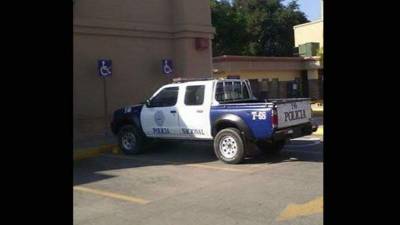 La imagen fue tomada en un sitio de San Pedro Sula, según la fuente que subió la imagen a Facebook.