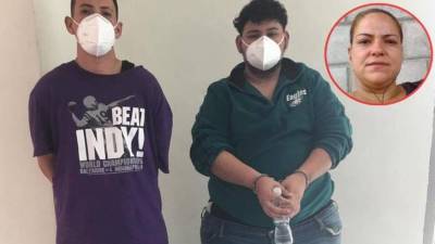 Ángel Gabriel Rodríguez Montúfar y Juan Carlos Jiménez Hernández cuando fueron aprehendidos.