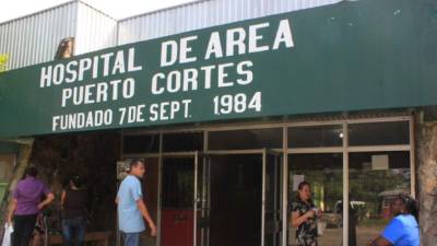 Imagen de archivo del hospital de área de Puerto Cortés.