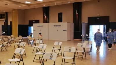 El triaje de Expocentro en una jornada de atenciones. (Foto: Archivo).