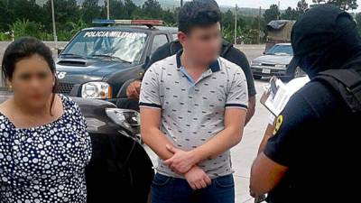 El joven de 17 años fue apresado en un peaje de Siguatepeque en una camioneta Prado luego de evadir un retén en Comayagua.
