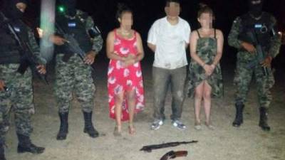 Tres menores de edad fueron capturados en una vivienda usada como refugio de la mara Salvatrucha.